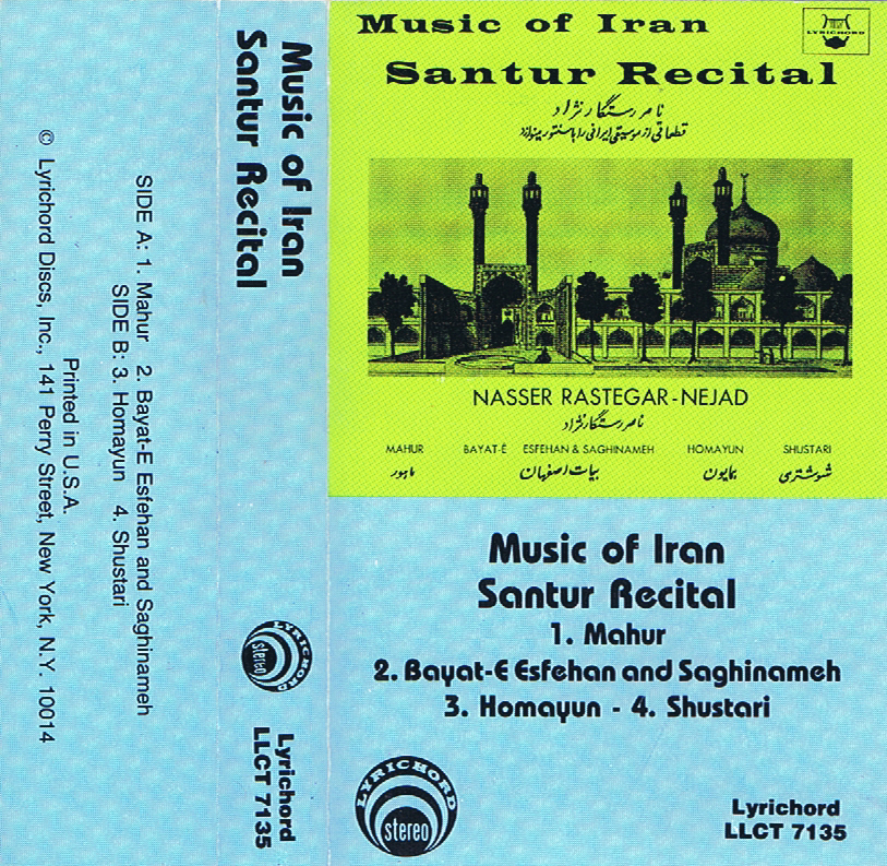 music of iran cassette